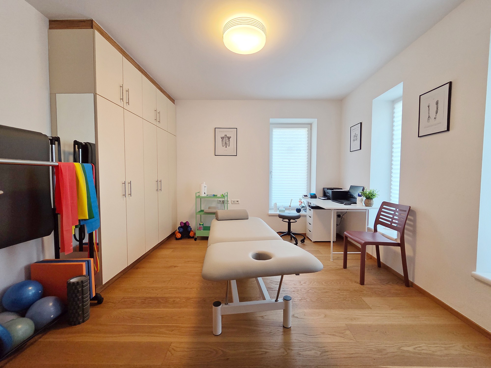Behandlungsraum Physiotherapie Miesenbeck